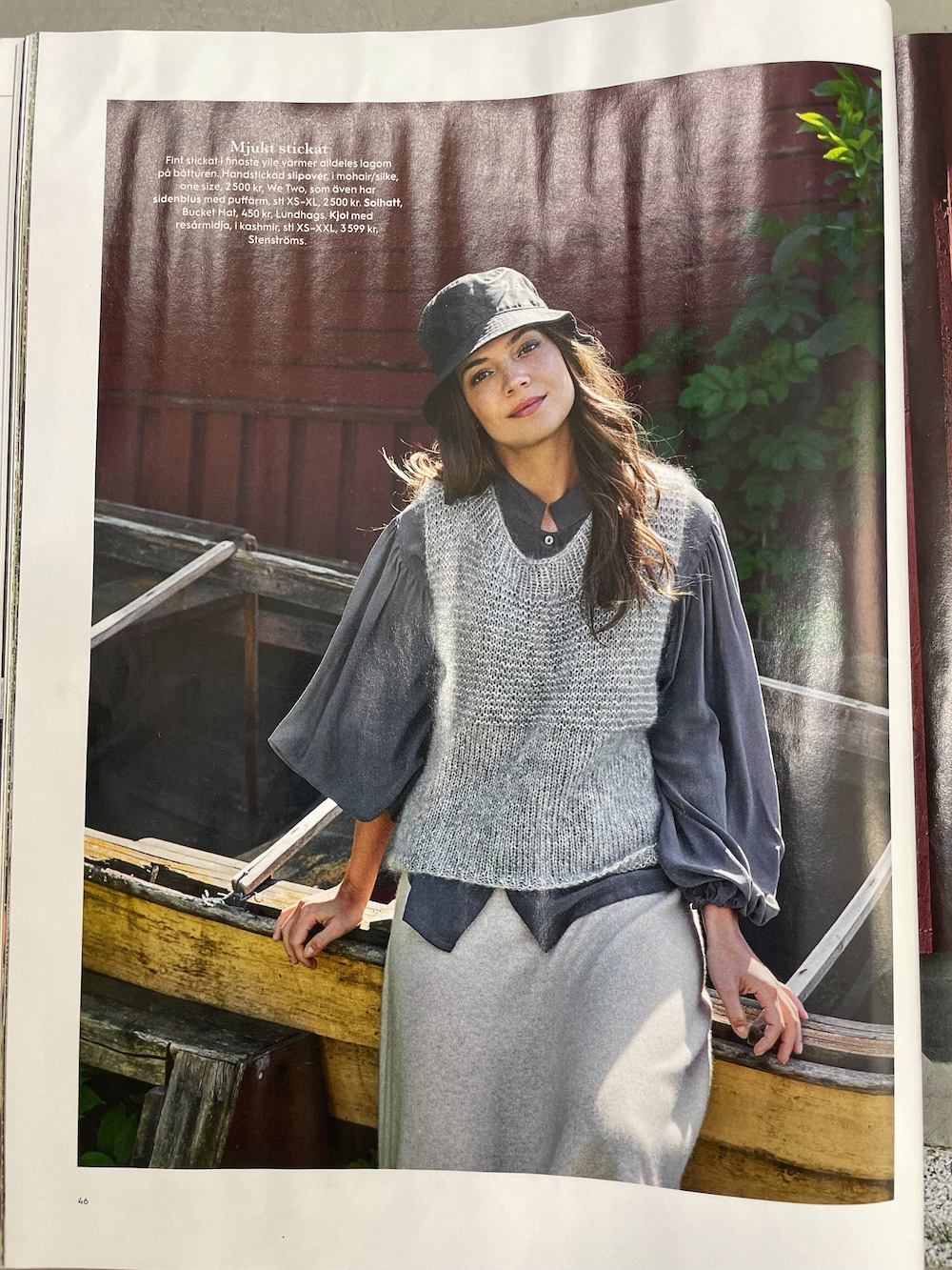 tidningen lantliv edith sidenblus