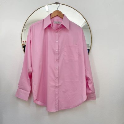 rosa bomullskjorta