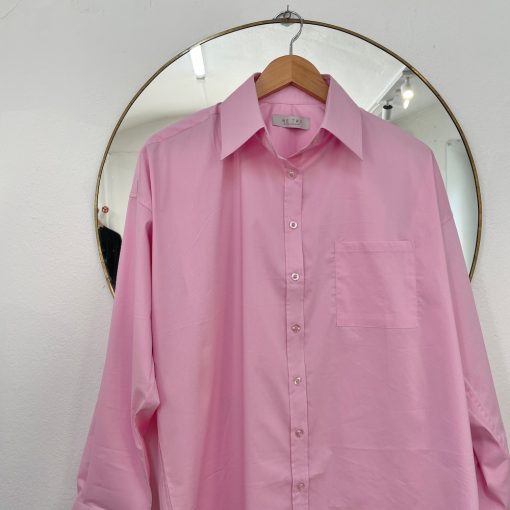 rosa skjorta i bomull