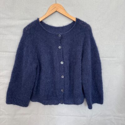 Stickpaket – Koftan Estelle i Mohair/Silkes garn